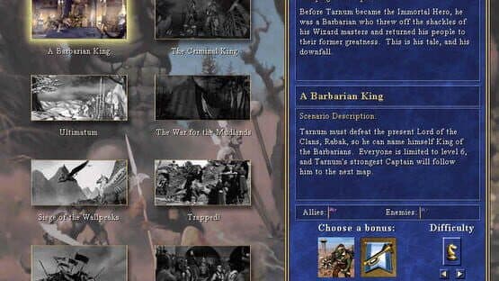 Heroes Chronicles: Warlords of the Wasteland screenshot 1