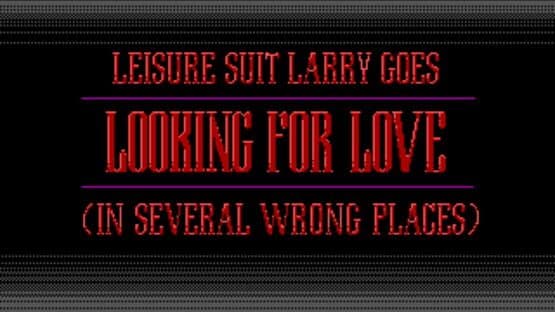 Leisure Suit Larry 2: Goes Looking for Love (in Several Wrong Places) screenshot 1