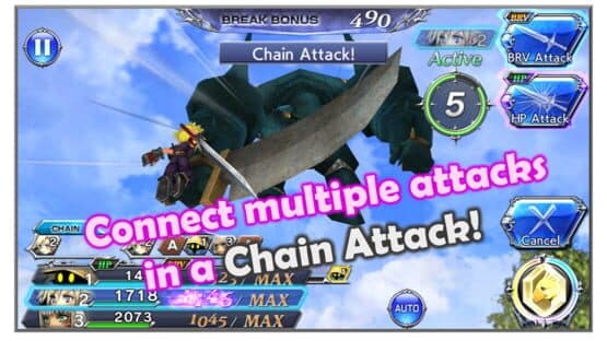 Dissidia Final Fantasy Opera Omnia screenshot 2