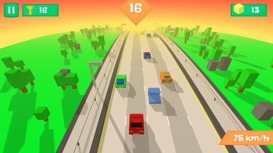 Pixel Traffic: Highway Racing screenshot 3