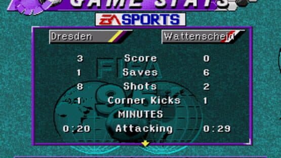 FIFA Soccer 95 screenshot 1