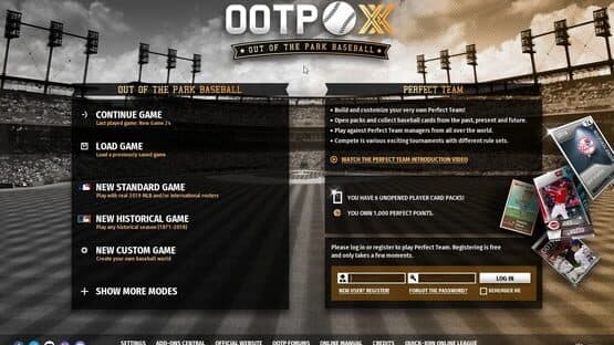 Out of the Park Baseball 20 screenshot 1