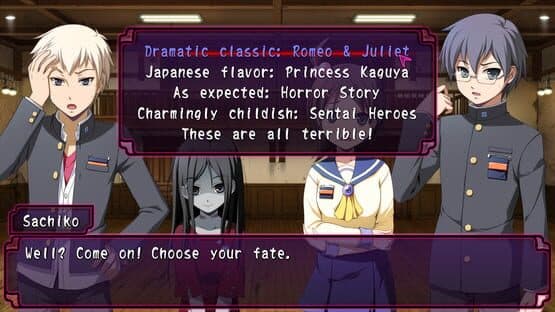 Corpse Party: Sweet Sachiko's Hysteric Birthday Bash screenshot 1