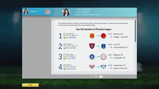 Football, Tactics & Glory screenshot 4