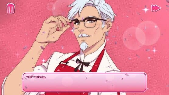 I Love You, Colonel Sanders! A Finger Lickin' Good Dating Simulator screenshot 2