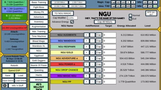 NGU Idle screenshot 3