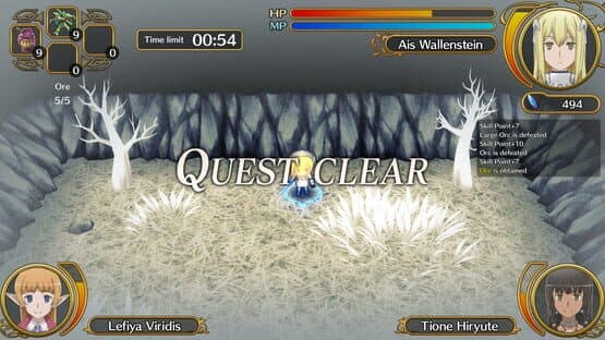 Is It Wrong to Try to Pick Up Girls in a Dungeon? Infinite Combate screenshot 6