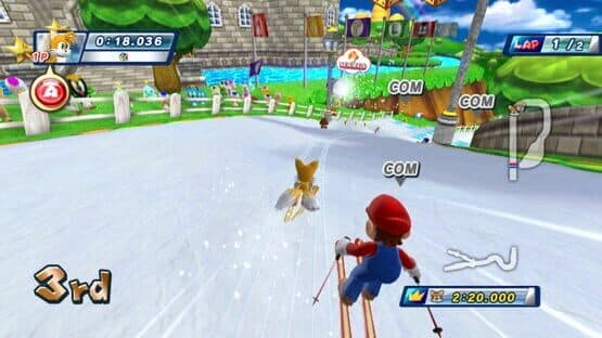 Mario & Sonic at the Olympic Winter Games screenshot 2