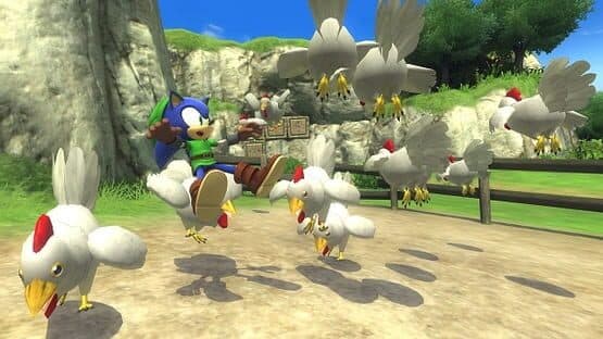 Sonic Lost World: The Legend of Zelda Zone screenshot 1
