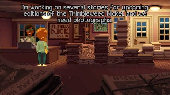 Delores: A Thimbleweed Park Mini-Adventure screenshot 1