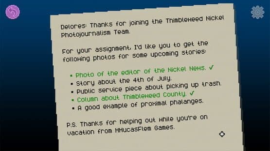 Delores: A Thimbleweed Park Mini-Adventure screenshot 5