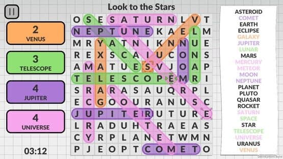 Word Search by Powgi screenshot 3