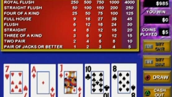Video Poker & Blackjack screenshot 2