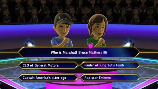 Who Wants to Be a Millionaire: 2012 Edition screenshot 1