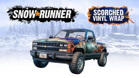 SnowRunner: Scorched Vinyl Wrap screenshot 1