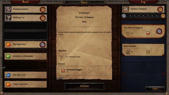 Warhammer: End Times - Vermintide Quests and Contracts screenshot 6