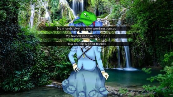 Sakuya Izayoi Gives You Advice and Dabs: Nitori Kawashiro Offers You Advice in Exchange for Cucumbers and Eats the Cucumbers screenshot 4