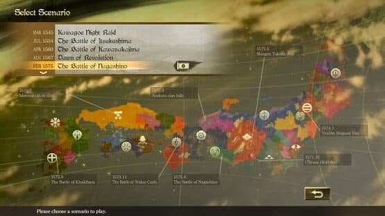 Nobunaga's Ambition: Taishi - The Battle of Nagashino Scenario screenshot 6