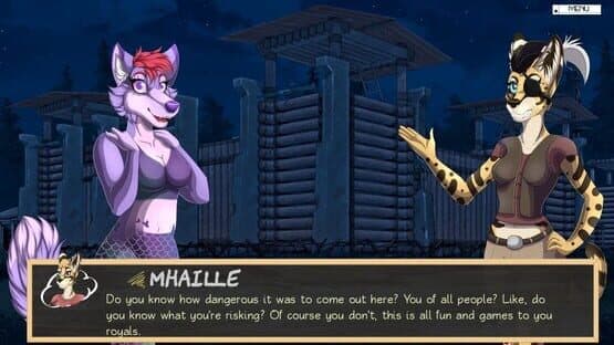 Furry Shakespeare: To Date or Not to Date Spooky Cat Girls? screenshot 2