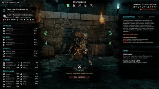 Mordheim: City of the Damned - The Poison Wind Globadier screenshot 2