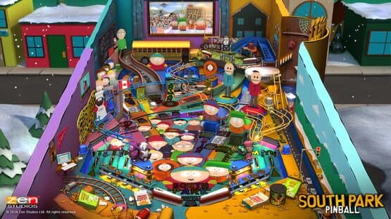 Zen Pinball 2: South Park - Super-Sweet Pinball screenshot 1
