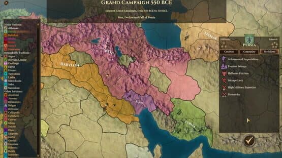 Field of Glory: Empires - Persia 550-330 BCE screenshot 4