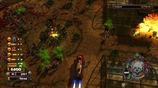Zombie Driver HD: Burning Garden of Slaughter screenshot 5