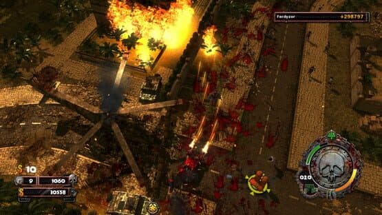 Zombie Driver HD: Burning Garden of Slaughter screenshot 6