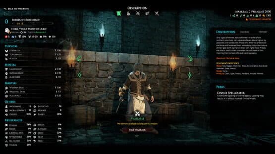 Mordheim: City of the Damned - Wolf-Priest of Ulric screenshot 2