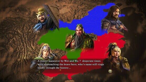 Romance of the Three Kingdoms XIII: Additional Scenario - The God of War, Surrounded screenshot 1