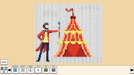 Coloring Pixels: Amusement Park Pack screenshot 5