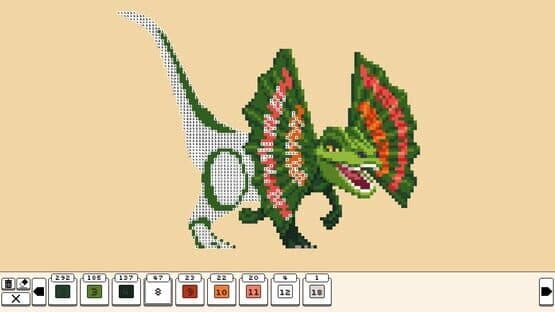 Coloring Pixels: Dinosaurs Pack screenshot 2