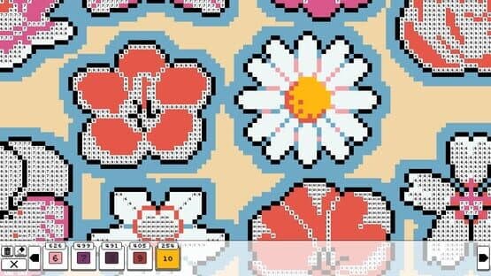 Coloring Pixels: Flowers Pack screenshot 5