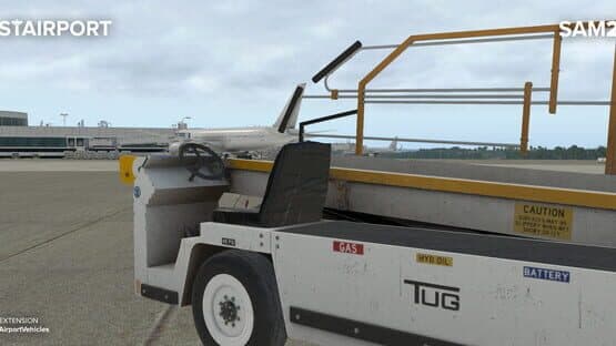 X-Plane 11: SAM Airport Vehicles screenshot 1