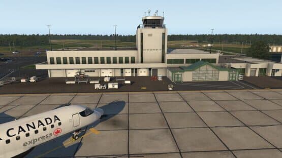X-Plane 11: Airfield Canada - CYQY: J.A. Douglas McCurdy Sydney Airport screenshot 1