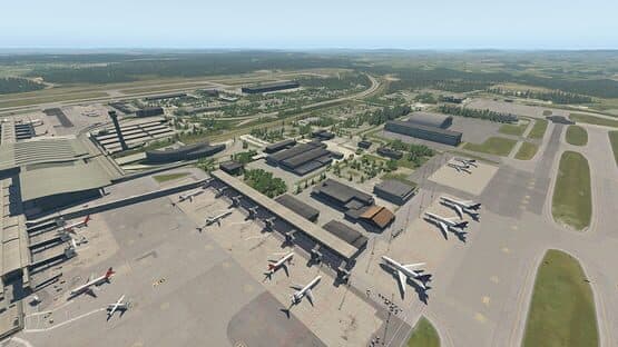 X-Plane 11: Aerosoft Airport Oslo screenshot 2