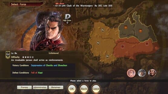 Romance of the Three Kingdoms XIII EP: Scenario for War Chronicles Mode - 2nd Wave: Clash of the Warmongers screenshot 2