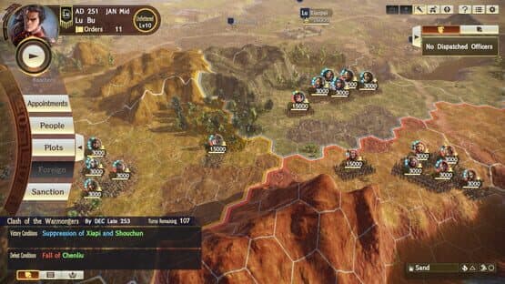 Romance of the Three Kingdoms XIII EP: Scenario for War Chronicles Mode - 2nd Wave: Clash of the Warmongers screenshot 1