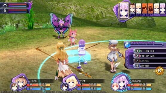 Hyperdimension Neptunia Re;Birth1: Lily-ad Dungeon screenshot 4