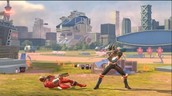 Power Rangers: Battle for the Grid - Eric Myers Time Force Quantum Ranger screenshot 2