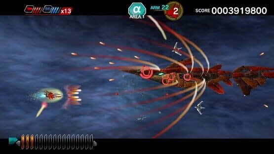 Dariusburst: Chronicle Saviours - RayForce screenshot 2