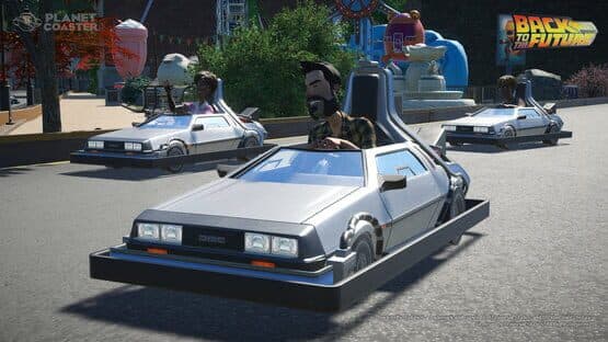 Planet Coaster: Back to the Future Time Machine Construction Kit screenshot 4