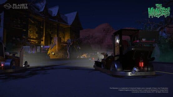 Planet Coaster: The Munsters Munster Koach Construction Kit screenshot 6