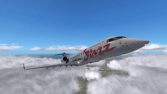 X-Plane 11: Aerosoft - CRJ 200 screenshot 1