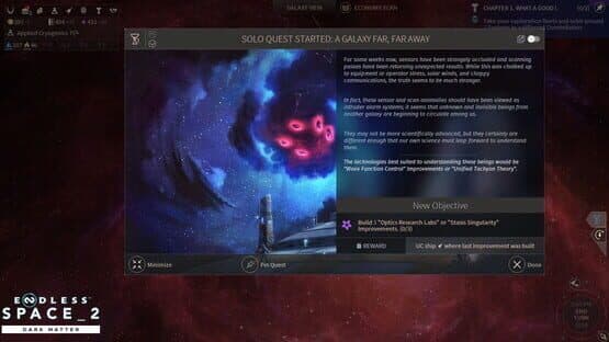 Endless Space 2: Dark Matter screenshot 1