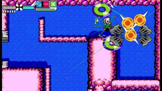 Blaster Master Zero 2: Copen from "Luminous Avenger iX" screenshot 1