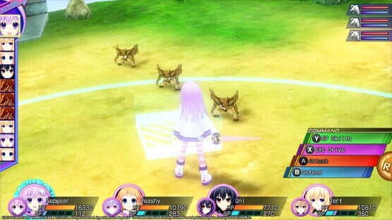 Hyperdimension Neptunia Re;Birth3: V Generation - Mini Island screenshot 2