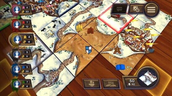 Carcassonne: The Official Board Game - Winter and Gingerbread Man screenshot 3