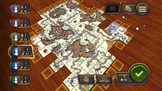 Carcassonne: The Official Board Game - Winter and Gingerbread Man screenshot 1