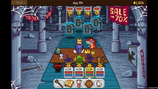 Knights of Pen and Paper: Haunted Fall screenshot 6